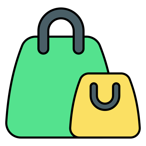 torby na zakupy Generic color lineal-color ikona