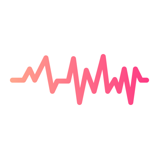 ondas sonoras Generic gradient outline icono