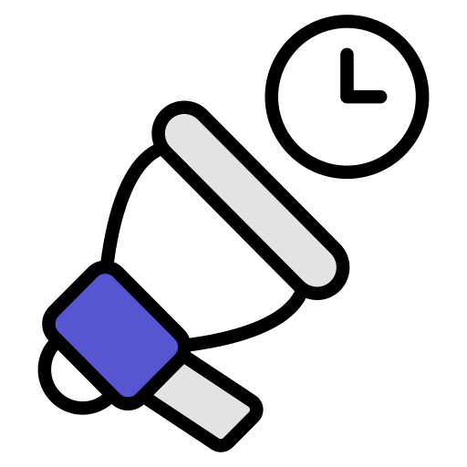 메가폰 Generic color lineal-color icon