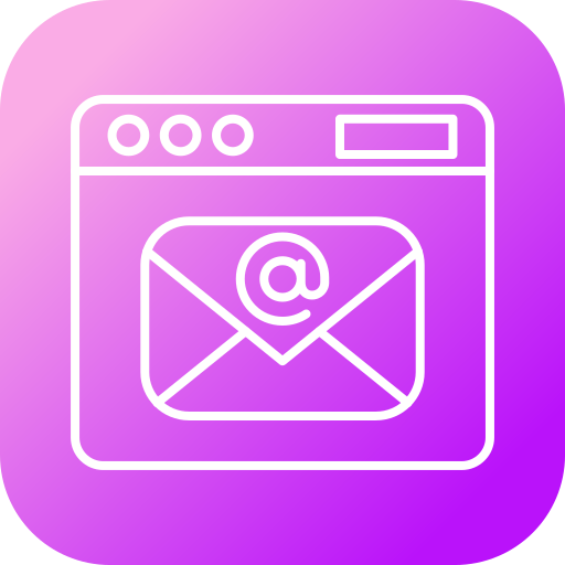 email Generic gradient fill icon