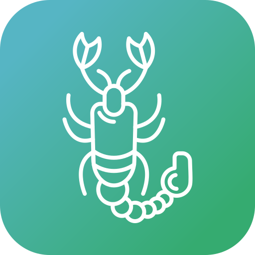 skorpion Generic gradient fill ikona