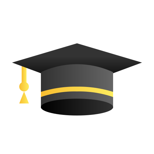 Mortarboard Generic gradient fill icon