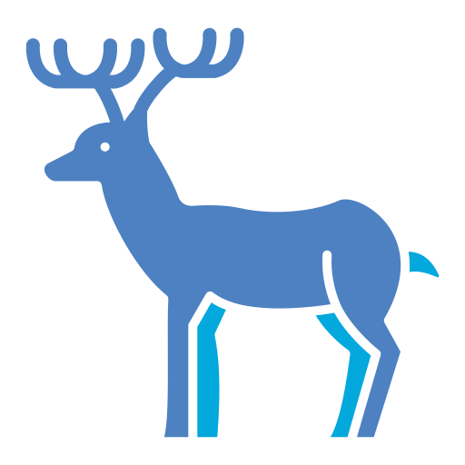 ciervo Generic color fill icono
