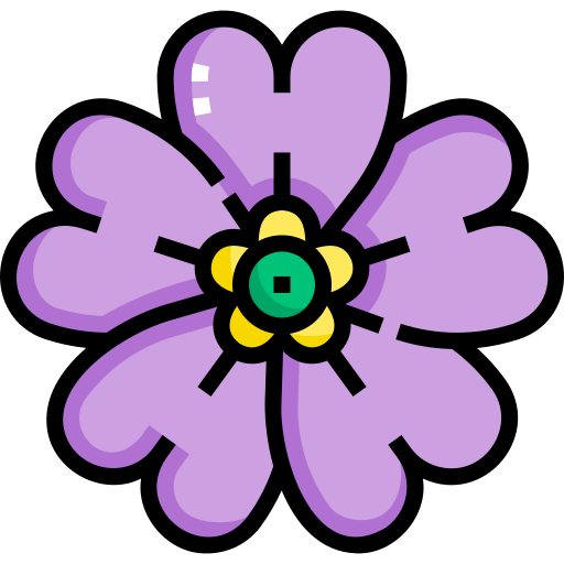primavera Detailed Straight Lineal color icono