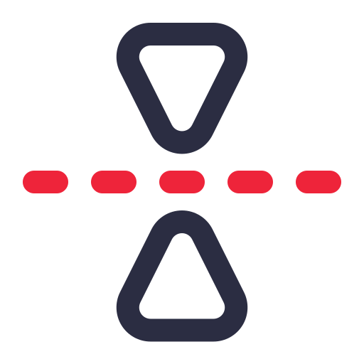vertikal spiegeln Generic color outline icon