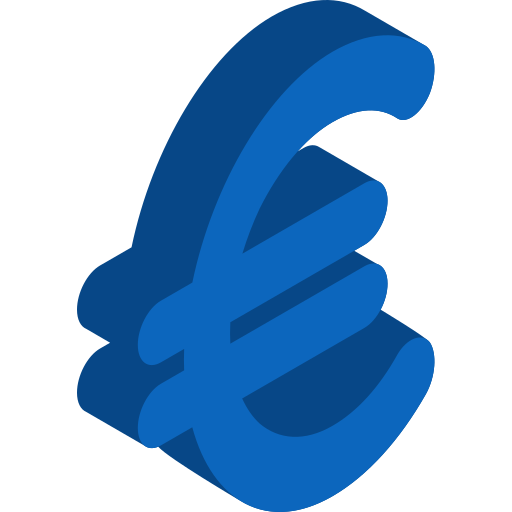 euro Isometric Flat icono