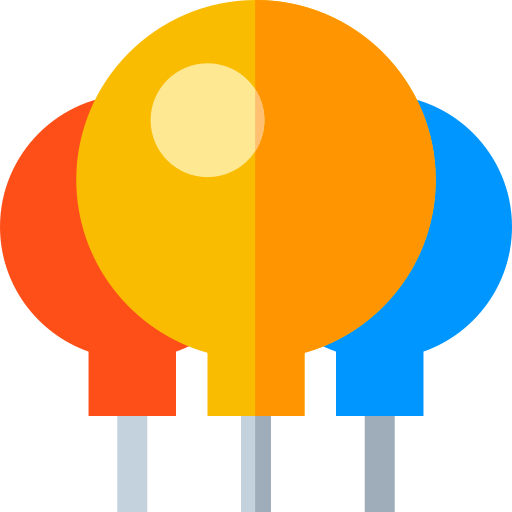 Balloon Basic Straight Flat icon