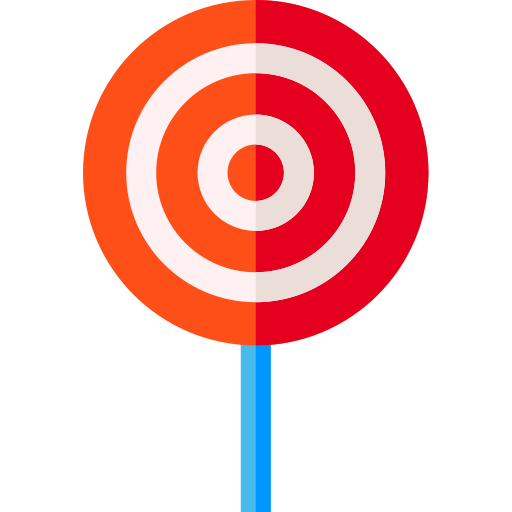 Piruleta Basic Straight Flat icono