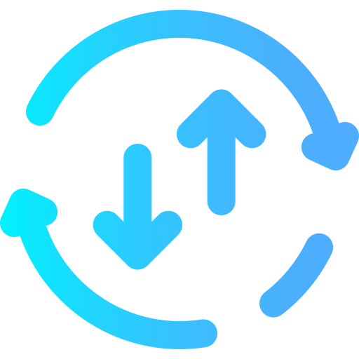 Синхронизировать Super Basic Omission Gradient иконка