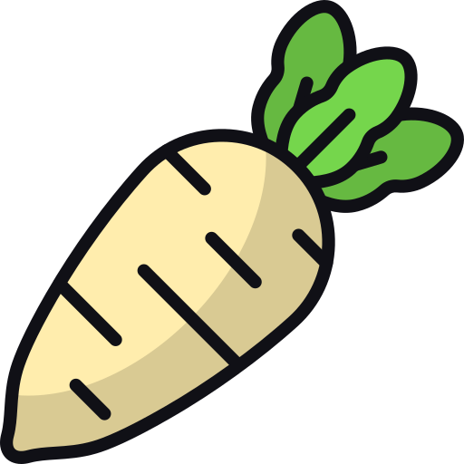 Radish Generic color lineal-color icon