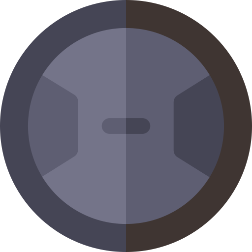 lente Basic Rounded Flat icona