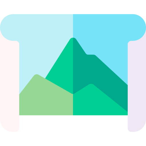 Panoramic Basic Rounded Flat icon