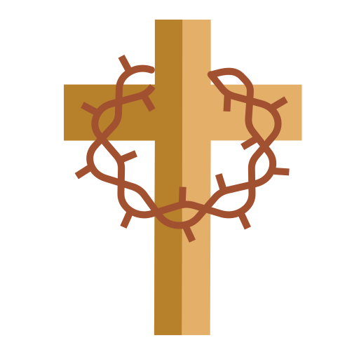 Crown of thorns Generic color fill icon