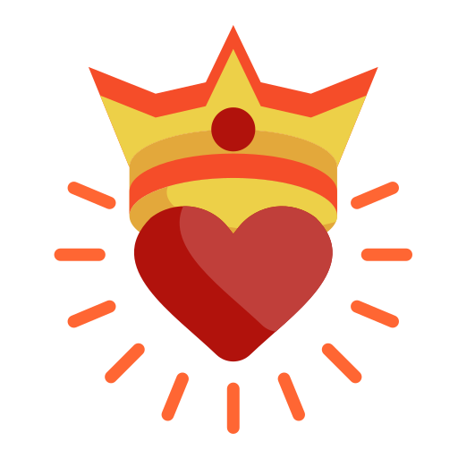 kształt korony Generic color fill ikona