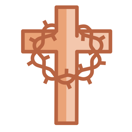Crown of thorns Generic color lineal-color icon