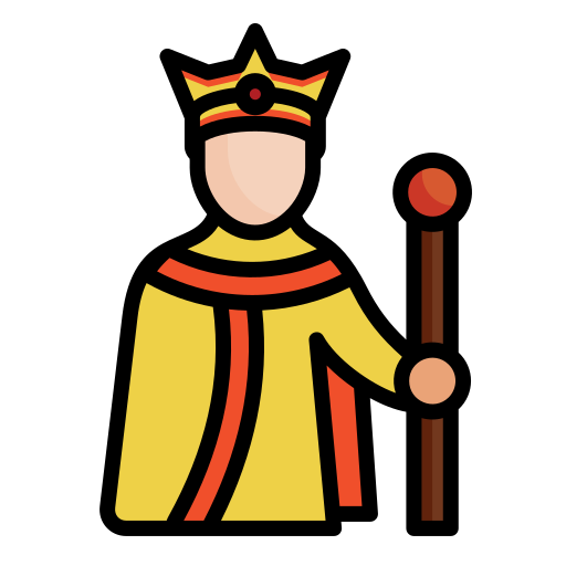 King Generic color lineal-color icon