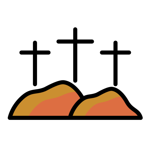 gólgota Generic color lineal-color icono