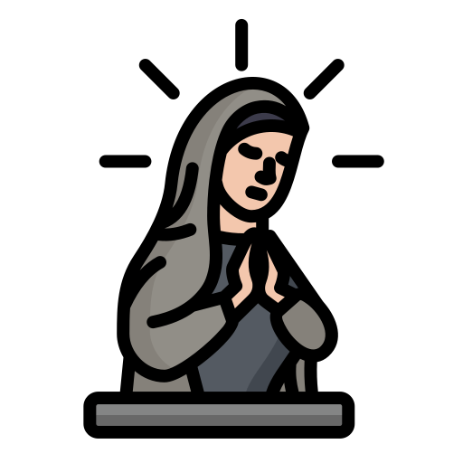 Pray Generic color lineal-color icon