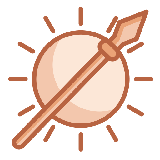 Spear Generic color lineal-color icon