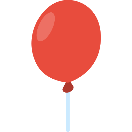 ballon Isometric Flat icoon