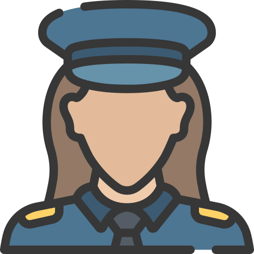 polizia stradale  Generic color lineal-color icona