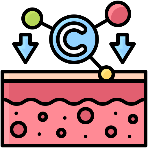 コラーゲン Generic color lineal-color icon