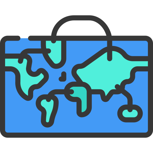 mapa Generic color lineal-color ikona