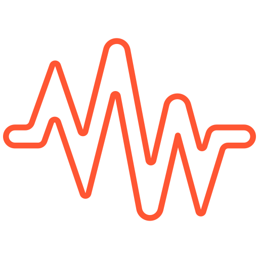 Sound wave Generic color outline icon