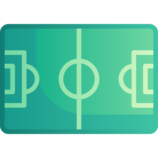 Football field Special Gradient Lineal Gradient icon