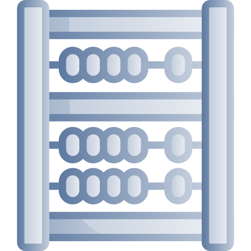 Abacus Special Gradient Monochromatic Gradient icon