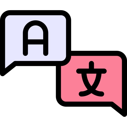 traductor Generic color lineal-color icono