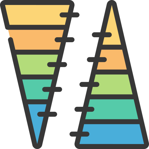 diagramme Generic color lineal-color icon