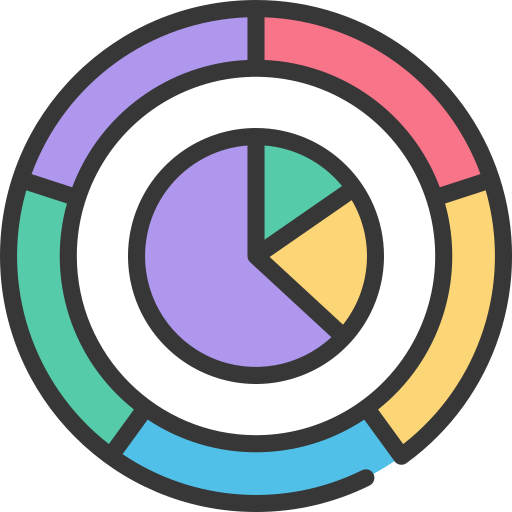 Диаграмма Generic color lineal-color иконка