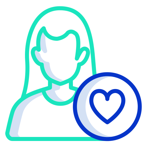 cuore Icongeek26 Outline Colour icona