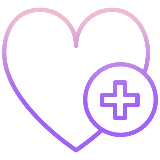 Heart Icongeek26 Outline Gradient icon