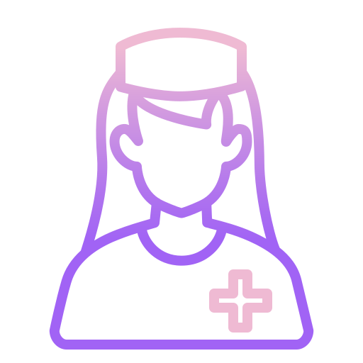 Nurse Icongeek26 Outline Gradient icon