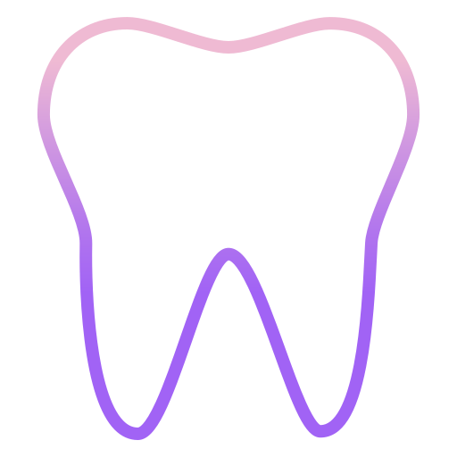 Tooth Icongeek26 Outline Gradient icon