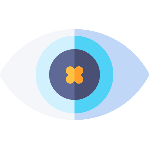 Бионический глаз Basic Rounded Flat иконка