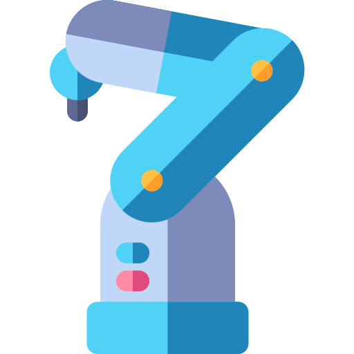 roboterarm Basic Rounded Flat icon