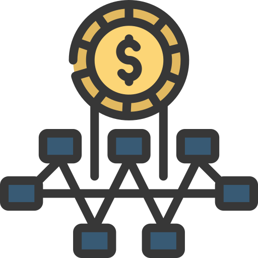 dólar Generic color lineal-color icono