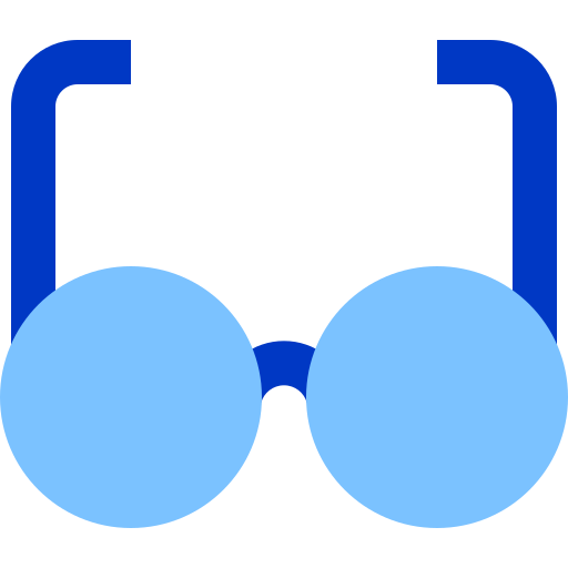 眼鏡 Super Basic Duotone Flat icon