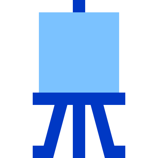 Canvas Super Basic Duotone Flat icon