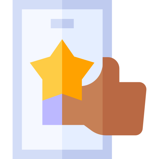 Review Basic Straight Flat icon