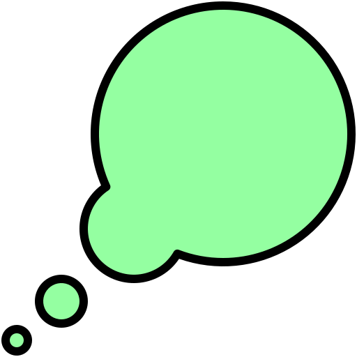 spraak bubbel Generic color lineal-color icoon