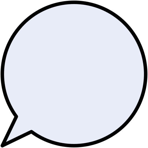 Speech bubble Generic color lineal-color icon