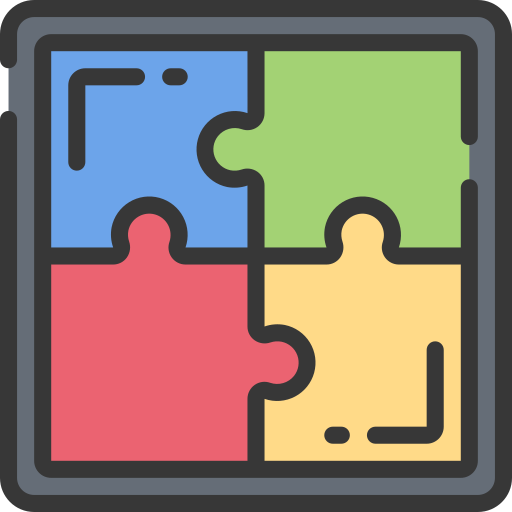 퍼즐 Generic color lineal-color icon