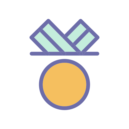 메달 Generic color lineal-color icon