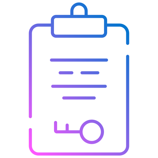 analisi delle parole chiave Generic gradient outline icona