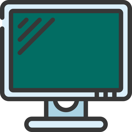 monitor Generic color lineal-color icon