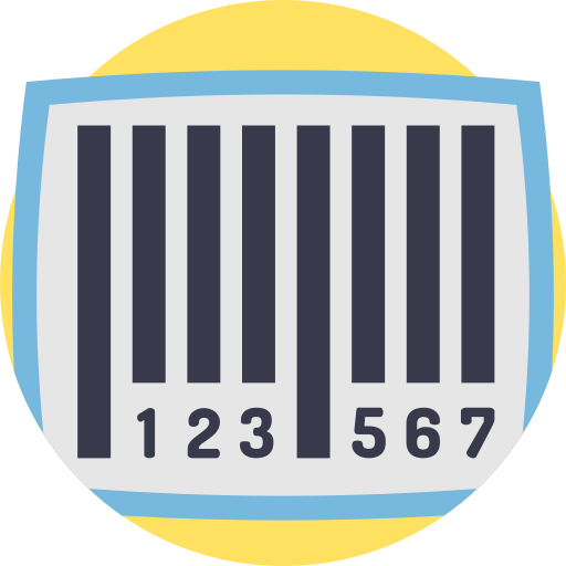 Código de barras Detailed Flat Circular Flat icono